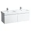Умывальник двойной Laufen Pro S 814968 130x46