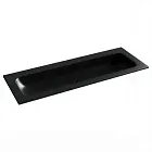 Умывальник Ceramicanova Grace CN7016MBWx 121см сантехфарфор черный матовый (без отв.), CN7016MBWx