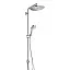 Душевой гарнитур Hansgrohe Croma Select 280 Air 1jet Showerpipe Reno EcoSmart 26793000 с верхним душем
