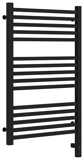 Полотенцесушитель электрический Сунержа Модус 3.0, 800x500, с блоком управления МЭМ слева/справа, черный матовый