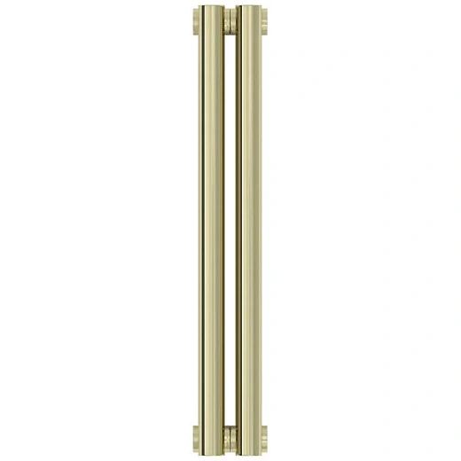 Радиатор отопления Сунержа Эстет-11, 2 секции, боковое подключение, цвет шампань, 020-0302-5002
