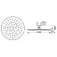 Верхний душ Ideal Standard IdealRain B9443AA