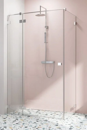 Душевая дверь Radaway Essenza Pro KDJ 100L, 100 х 200 см, с неподвижной частью, стекло прозрачное, профиль хром, левая, 10097100-01-01L Душевая дверь Radaway Essenza Pro KDJ 100L, 100 х 200 см, с неподвижной частью, стекло прозрачное, профиль хром, левая, 10097100-01-01L