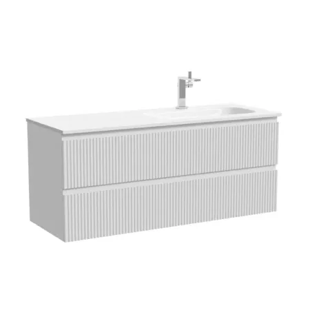 Тумба под раковину Sancos Snob R SNR120RW, 120 см подвесная, Bianco, правая
