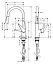 Смеситель Hansgrohe Talis S 200 72813800 для кухонной мойки, сталь