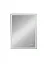 Зеркало Континент Mercury 700x900 часы, антизапотевание ЗЛП344