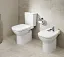 Комплект унитаза Roca Debba 35,5x65,5 (чаша, бачок, сиденье)