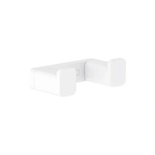 Крючок двойной Hansgrohe AddStoris, белый матовый, 41755700