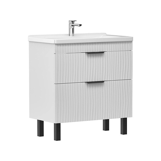 Тумба напольная Volna Lotty 80.2Y белая