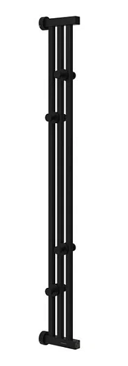 Полотенцесушитель электрический Сунержа Хорда 4.0, 1200x166, черный матовый, 31-0834-1200