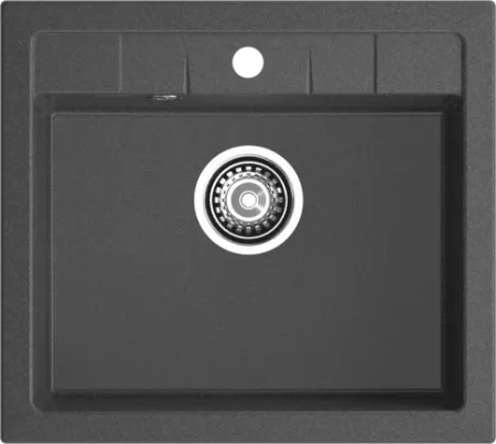 Мойка кухонная GRANFEST QUADRO Q-561 графит, 4610015003376