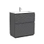Тумба под раковину Sancos Folk Floor FL80FGS, 80 см, напольная, grey soft