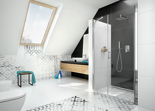 Душевая дверь Deante Moon KTM 012P 100х200