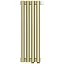 Радиатор отопления Сунержа Эстет-00 EU50, 4 секции, нижнее подключение, цвет шампань, 020-0322-5004