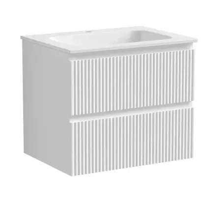 Тумба под раковину Sancos Snob R SNR60W 60 см подвесная, Bianco