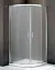 Душевой уголок Good Door Latte R -80-G-WE, 80 х 80 х 185 см, стекло матовое Грейп, белый, ЛА00015