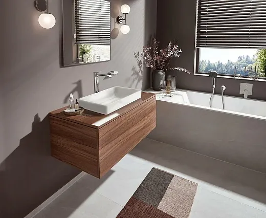 Мыльница Hansgrohe AddStoris, цвет держателя шлифованная бронза, 41746140