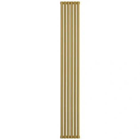 Радиатор трубчатый Сунержа Эстет-11, 6 секций, боковое подключение, цвет золото, 03-0302-1806 Радиатор трубчатый Сунержа Эстет-11, 6 секций, боковое подключение, цвет золото, 03-0302-1806