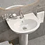 Умывальник накладной VitrA Zentrum 60х47см антибактериальное покрытие Hygiene белая, 5786B003-0001