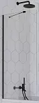 Шторка на ванну Radaway Idea Black PNJ 60 (прозрачное)