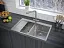 Кухонная мойка PAULMARK KRONER 78/2SF PM227851-BSR