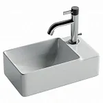 Умывальник Ceramicanova Element 40см подвесной белый, CN5045 сантехфарфор