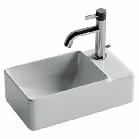 Раковина Ceramicanova Element, 40 см, подвесная, цвет белый, CN5045, сантехфарфор