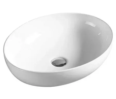 Умывальник Ceramicanova Element CN6017 52х39.5х13см накладной белый сантехфарфор, CN6017