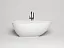 Ванна Salini Paola 101512SMF, 172 х 82 см, из искусственного камня S-Stone, цвет белый матовый, RAL полностью