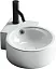 Умывальник Ceramicanova Element CN5019 31х41х12.5см угловой с переливом, CN5019