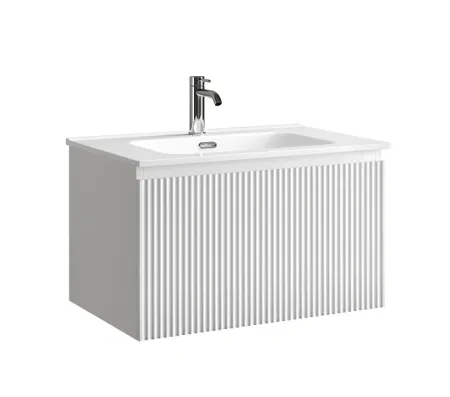 Тумба под раковину Sancos SNOB R 1.0, SNR1.070W, 70 см, подвесная, Bianco