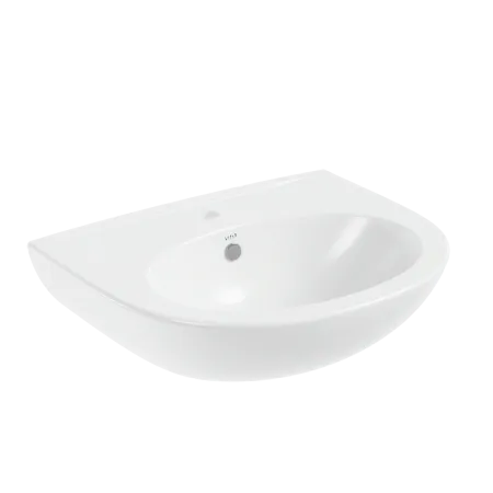 Умывальник накладной VitrA Zentrum 60x47см антибактериальное покрытие Hygiene, белая, 5786B003-0001