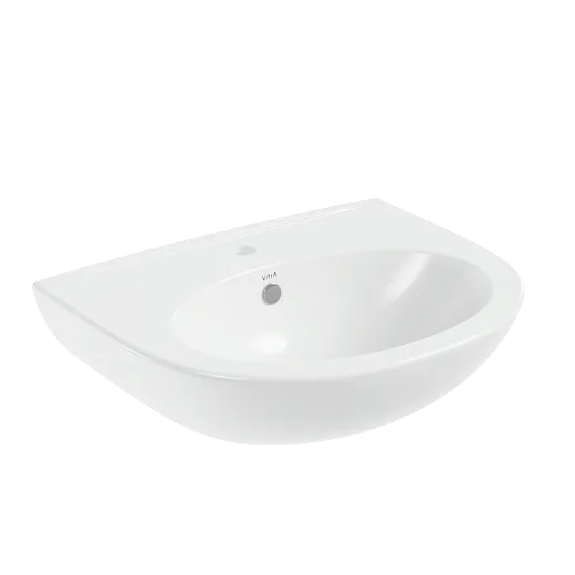 Умывальник накладной VitrA Zentrum 60х47см антибактериальное покрытие Hygiene белая, 5786B003-0001