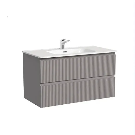 Тумба под раковину Sancos Snob R SNR90SM, 90 см подвесная, Doha Soft