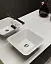 Умывальник Holbi Saturn 43х43см из Solid Surface, 1.02.004.11.1.3.1