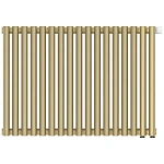 Радиатор отопления Сунержа Эстет-00 EU50, 17 секций, нижнее подключение, цвет матовая шампань, 022-0322-5017 Радиатор отопления Сунержа Эстет-00 EU50, 17 секций, нижнее подключение, цвет матовая шампань, 022-0322-5017