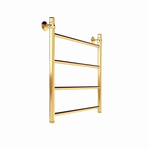 Полотенцесушитель Ростела Виктория нижнее подключение 1/2" 50x60 4 перекладины золото