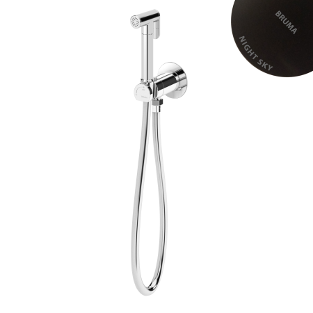Гигиенический душ со смесителем Bruma Bidet 1451103NS Night Sky черный матовый