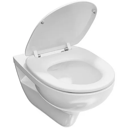 Унитаз подвесной Kerama Marazzi Xpro 35.5х52.5см, без сиденья, безободковый, белый глянец, XPRO.wc.02
