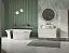 Умывальник Belux Турин 580 овал для столешницы, solid surface, белый матовый, 4810924284259