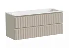 Тумба под раковину Sancos Snob R 120 см подвесная, Beige Soft, SNR120CE