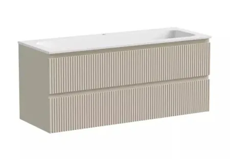 Тумба под раковину Sancos Snob R 120 см подвесная, Beige Soft, SNR120CE