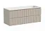 Тумба под раковину Sancos Snob R 120 см подвесная, Beige Soft, SNR120CE