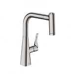 Смеситель для кухни Hansgrohe Metris 14834000 с выдвижным изливом 220, хром