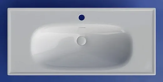 Раковина Ceramicanova Sabo CN13003, 100 см, сантехфарфор, белый