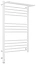 Полотенцесушитель электрический Сунержа Богема 3.0 800x500 с полкой, матовый белый, L/R