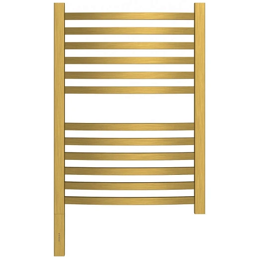 Полотенцесушитель электрический Сунержа Аркус 3.0, 600x400, цвет состаренная латунь, 051-5704-6040/051-5705-6040