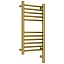 Полотенцесушитель электрический Сунержа Богема 3.0, высота 60 см, ширина 30 см, диммер слева/справа, цвет золото, 03-5804-6030/03-5805-6030