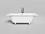 Ванна Salini Ornella Axis 103413GF, 170 х 75 см, из искусственного камня S-Sense, цвет белый, покраска по RAL полностью