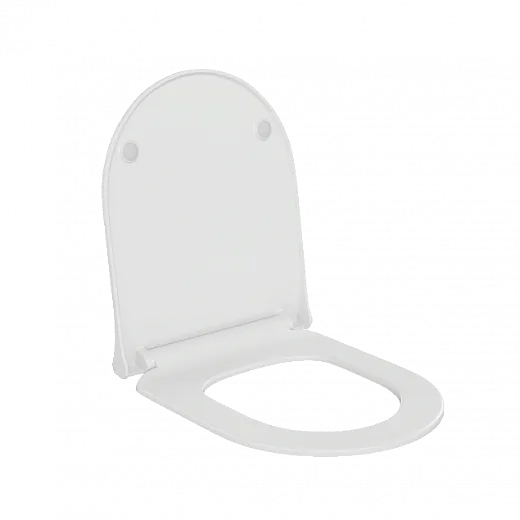 Комплект инсталяции  VitrA Mia Round с унитазом безободковым, с сиденьем микролифт, 9873B003-7205